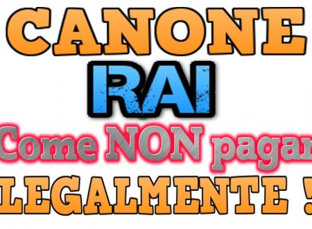 Canone Rai: Come NON pagare LEGALMENTE!